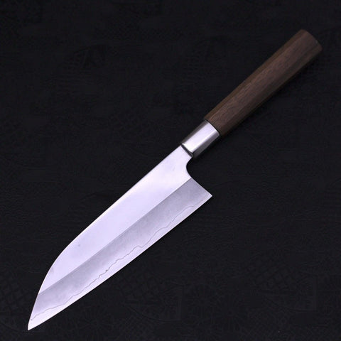 Funayuki Silver Steel #3 Hamachidori Walnut Handle 165mm (6.5”)-[Musashi]-[Japanese-Kitchen-Knives]
