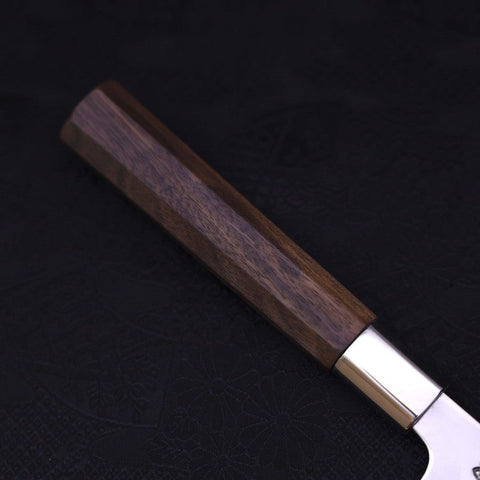 Funayuki Silver Steel #3 Hamachidori Walnut Handle 165mm (6.5”)-[Musashi]-[Japanese-Kitchen-Knives]