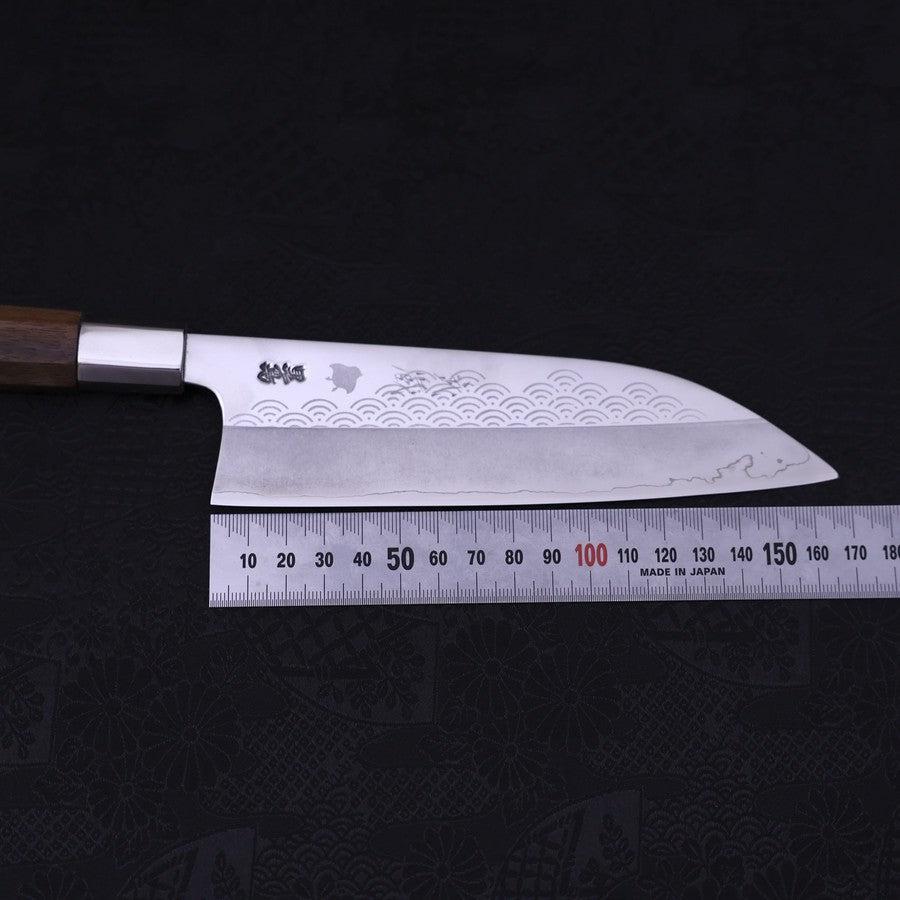 Funayuki Silver Steel #3 Hamachidori Walnut Handle 165mm-[Musashi]-[Japanese-Kitchen-Knives]
