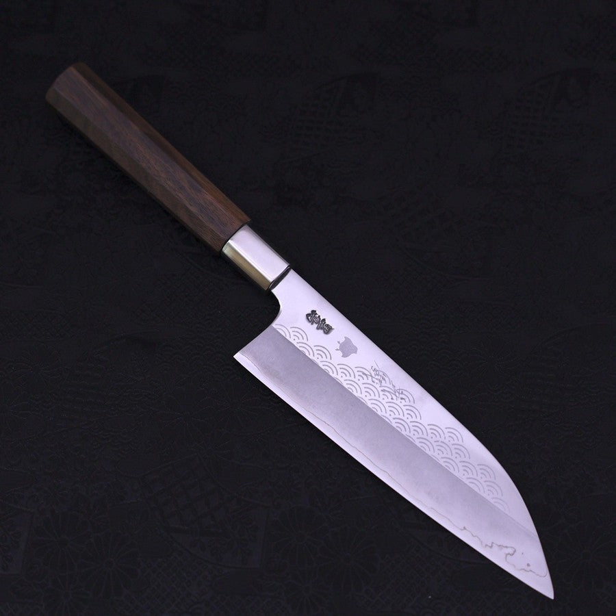 Funayuki Silver Steel #3 Hamachidori Walnut Handle 165mm-[Musashi]-[Japanese-Kitchen-Knives]