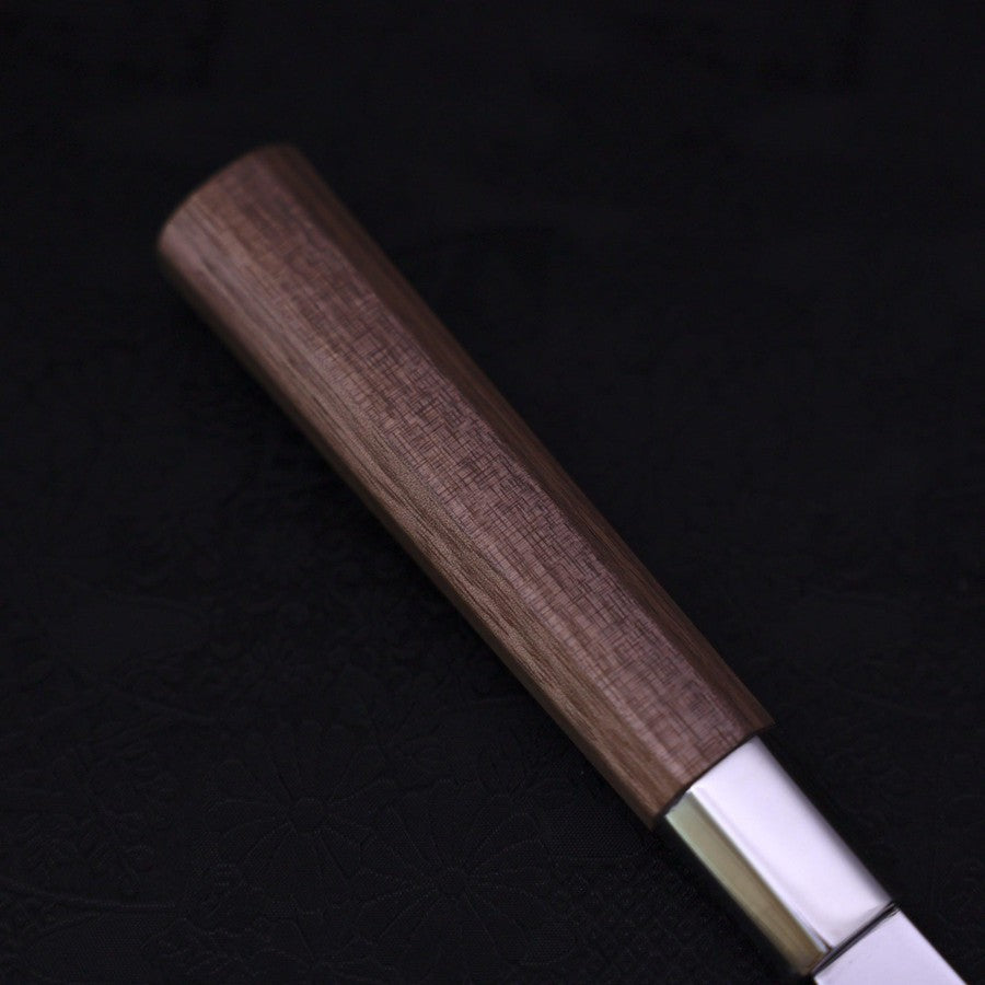 Funayuki Silver Steel #3 Ichimatsu Walnut Handle 165mm-[Musashi]-[Japanese-Kitchen-Knives]