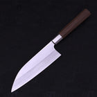 Funayuki Silver Steel #3 Kazahana Walnut Handle 165mm (6.5”)-[Musashi]-[Japanese-Kitchen-Knives]