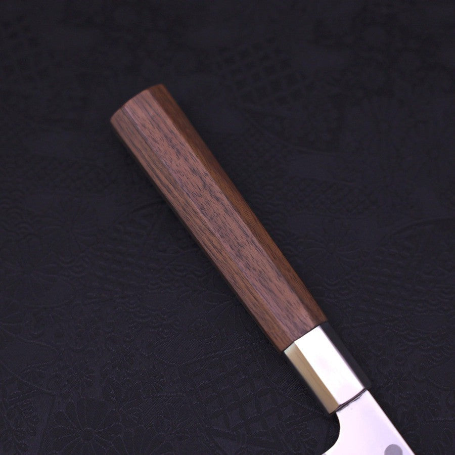 Funayuki Silver Steel #3 Kazahana Walnut Handle 165mm-[Musashi]-[Japanese-Kitchen-Knives]