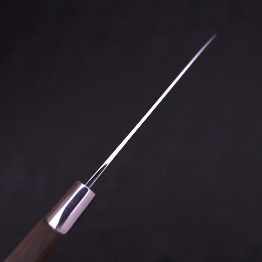 Funayuki Silver Steel #3 Kemanmon Walnut Handle 165mm-[Musashi]-[Japanese-Kitchen-Knives]