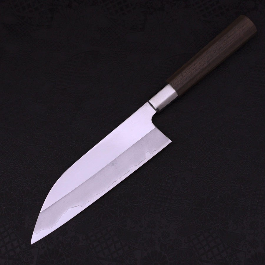 Funayuki Silver Steel #3 Origami Kazaguruma Walnut Handle 165mm-[Musashi]-[Japanese-Kitchen-Knives]