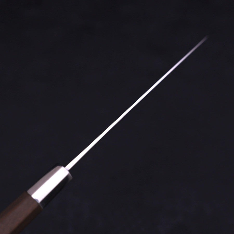 Funayuki Silver Steel #3 Origami Kazaguruma Walnut Handle 165mm-[Musashi]-[Japanese-Kitchen-Knives]