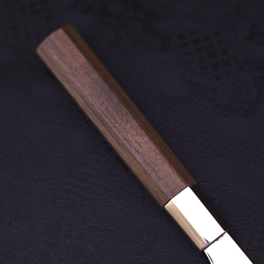 Funayuki Silver Steel #3 Origami Kazaguruma Walnut Handle 165mm-[Musashi]-[Japanese-Kitchen-Knives]