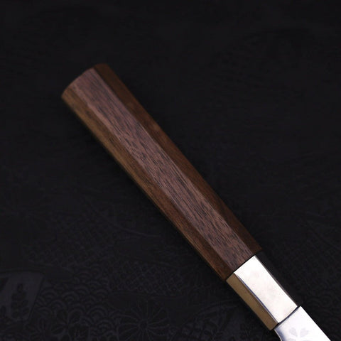 Funayuki Silver Steel #3 Sakura Walnut Handle 165mm (6.5”)-[Musashi]-[Japanese-Kitchen-Knives]