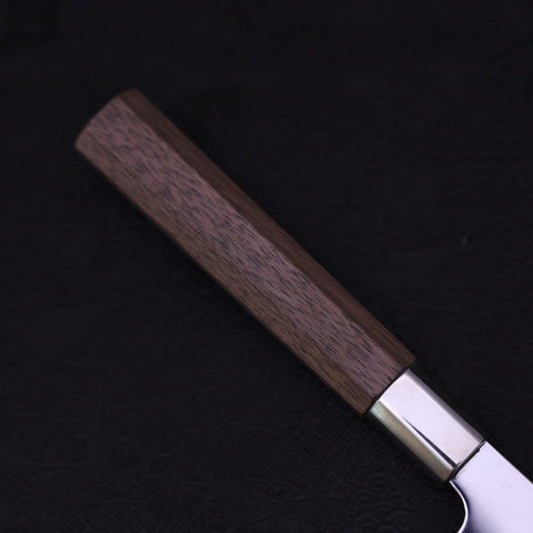 Funayuki Silver Steel #3 Walnut Handle 165mm (6.5”)-[Musashi]-[Japanese-Kitchen-Knives]