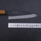 Funayuki White Steel #2 Kurouchi Oak Handle 155mm (6.1”)-[Musashi]-[Japanese-Kitchen-Knives]