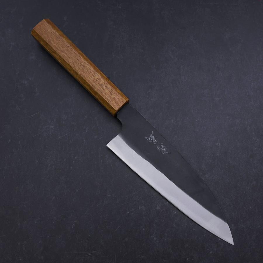 オールハンドメイド　鮒吉 Funayuki White Steel #2 Kurouchi Oak Handle 155mm (6.1”) – MUSASHI