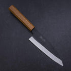 Funayuki White Steel #2 Kurouchi Oak Handle 155mm (6.1”)-[Musashi]-[Japanese-Kitchen-Knives]