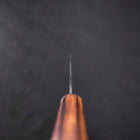 Funayuki White Steel #2 Kurouchi Sumi Urushi Handle 150mm (5.9”)-[Musashi]-[Japanese-Kitchen-Knives]