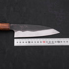 Funayuki White Steel #2 Kurouchi Sumi Urushi Handle 150mm (5.9”)-[Musashi]-[Japanese-Kitchen-Knives]