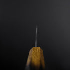 Funayuki White Steel #2 Kurouchi Yaki Urushi Handle 155mm-[Musashi]-[Japanese-Kitchen-Knives]