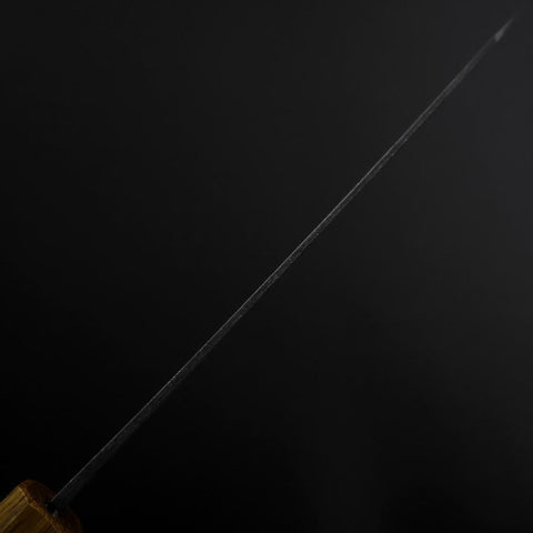 Funayuki White Steel #2 Kurouchi Yaki Urushi Handle 155mm-[Musashi]-[Japanese-Kitchen-Knives]