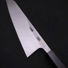Garasuki Boning Knife White Steel #2 Kasumi Buffalo Ebony Handle 150mm (5.9”)-[Musashi]-[Japanese-Kitchen-Knives]