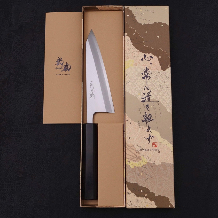 ガラスキ 白紙2号 霞 黒檀水牛柄 150mm – MUSASHI