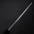 Garasuki Boning Knife White Steel #2 Polished Buffalo Teak Handle 150mm (5.9”)-[Musashi]-[Japanese-Kitchen-Knives]