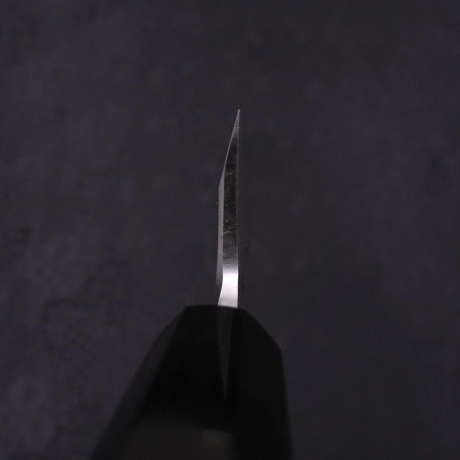 Garasuki Boning Knife White steel #2 Kasumi Buffalo Ebony Handle 150mm-White steel #2-Kasumi-Japanese Handle-[Musashi]-[Japanese-Kitchen-Knives]