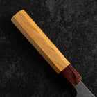 Gyuto 440C Nashiji Damascus Zelkova Handle 210mm-[Musashi]-[Japanese-Kitchen-Knives]