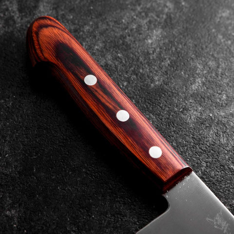 Gyuto 440C Polished Western Handle 190mm (7.5”)-[Musashi]-[Japanese-Kitchen-Knives]