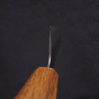 Gyuto AUS-10 Mirror Tsuchime Damascus Yaki Urushi Handle 210mm (8.3”)-[Musashi]-[Japanese-Kitchen-Knives]