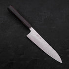 Gyuto AUS-10 Nashiji Damascus Ebony Handle 180mm (7”)-[Musashi]-[Japanese-Kitchen-Knives]