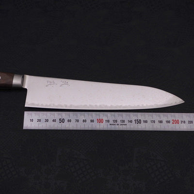 Gyuto AUS-10 Nickel Damascus Western Handle 210mm-AUS-10-Damascus-Western Handle-[Musashi]-[Japanese-Kitchen-Knives]