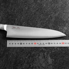 Gyuto AUS-10 Polished All-Stainless Handle 210mm-[Musashi]-[Japanese-Kitchen-Knives]