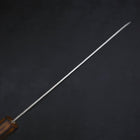 Gyuto AUS-10 Tsuchime Damascus Sumi Urushi Handle 210mm (8.3”)-[Musashi]-[Japanese-Kitchen-Knives]