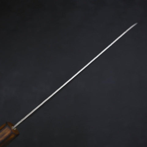 Gyuto AUS-10 Tsuchime Damascus Sumi Urushi Handle 210mm (8.3”)-[Musashi]-[Japanese-Kitchen-Knives]