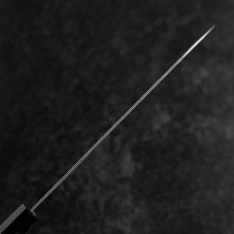 Gyuto AUS-10 Tsuchime Damascus Walnut Handle 210mm-[Musashi]-[Japanese-Kitchen-Knives]