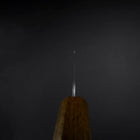 Gyuto AUS-10 Tsuchime Damascus Yaki Urushi Handle 210mm-[Musashi]-[Japanese-Kitchen-Knives]