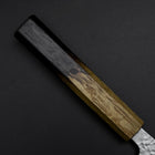 Gyuto AUS-10 Tsuchime Damascus Yaki Urushi Handle 210mm-[Musashi]-[Japanese-Kitchen-Knives]