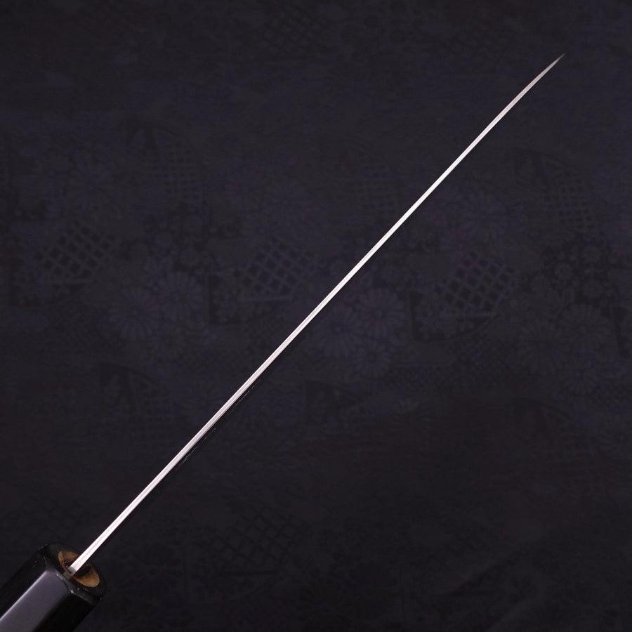 Gyuto AUS-10 Wave Nickel Damascus Buffalo Magnolia Handle 180mm-AUS-10-Damascus-Japanese Handle-[Musashi]-[Japanese-Kitchen-Knives]