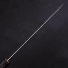 Gyuto AUS-10 Wave Nickel Damascus Buffalo Magnolia Handle 210mm (8.3”)-[Musashi]-[Japanese-Kitchen-Knives]