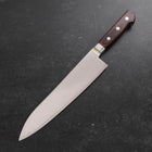 Gyuto AUS-10 Wave Nickel Damascus Western Handle 210mm (8.3”)-[Musashi]-[Japanese-Kitchen-Knives]