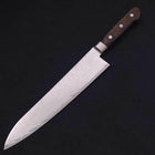 Gyuto AUS-10 Wave Nickel Damascus Western Handle 240mm (9.4”)-[Musashi]-[Japanese-Kitchen-Knives]