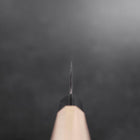 Gyuto Blue Steel #1 Kurouchi Stainless Clad Buffalo Magnolia Handle 210mm (8.3”)-[Musashi]-[Japanese-Kitchen-Knives]