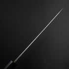 Gyuto Blue Steel #1 Kurouchi Stainless Clad Walnut Handle 210mm (8.3”)-[Musashi]-[Japanese-Kitchen-Knives]