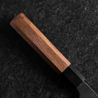 Gyuto Blue Steel #1 Kurouchi Walnut Handle 240mm (9.4”)-[Musashi]-[Japanese-Kitchen-Knives]