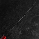 Gyuto Blue Steel #1 Kurouchi Walnut Red Handle 240mm-[Musashi]-[Japanese-Kitchen-Knives]