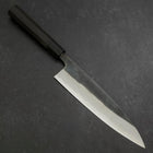 Gyuto Blue Steel #2 Kurouchi Buffalo Ebony Handle 210mm (8.3”)-[Musashi]-[Japanese-Kitchen-Knives]