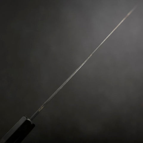 Gyuto Blue Steel #2 Kurouchi Chokin Dragon Buffalo Ebony Handle 210mm-[Musashi]-[Japanese-Kitchen-Knives]