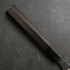 Gyuto Blue Steel #2 Kurouchi Chokin Dragon Buffalo Ebony Handle 210mm-[Musashi]-[Japanese-Kitchen-Knives]