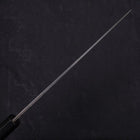 Gyuto Blue Steel #2 Kurouchi Chokin Dragon Buffalo Ebony Handle 240mm (9.4”)-[Musashi]-[Japanese-Kitchen-Knives]