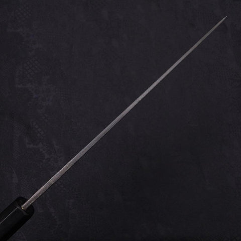 Gyuto Blue Steel #2 Kurouchi Chokin Dragon Buffalo Ebony Handle 240mm (9.4”)-[Musashi]-[Japanese-Kitchen-Knives]