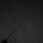 Gyuto Blue Steel #2 Kurouchi Chokin Koi Buffalo Ebony Handle 210mm (8.3”)-[Musashi]-[Japanese-Kitchen-Knives]
