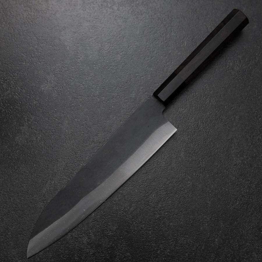 Gyuto Blue Steel #2 Kurouchi Chokin Sakura-Fuji Buffalo Ebony
